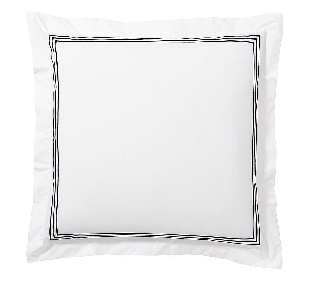 Grand Organic Percale Sham, Set of 2