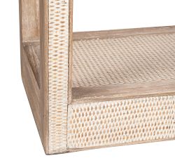 Burnaby Rattan Etagere Bookcase
