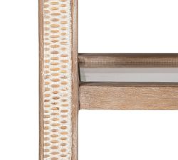 Burnaby Rattan Etagere Bookcase
