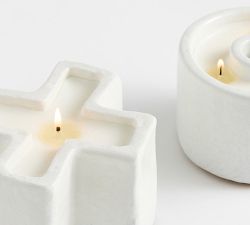 XO Ceramic Candle Set