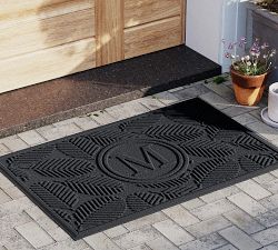 WaterHog Deanna Monogram Performance Doormat