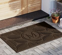 WaterHog Deanna Monogram Performance Doormat