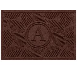 WaterHog Deanna Monogram Performance Doormat