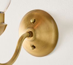 Hanson Glass Sconce (14&quot;)