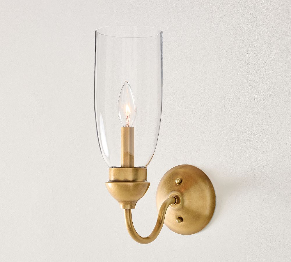 Hanson Glass Sconce (14&quot;)