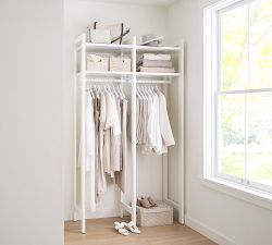 Essential Walk-In&#160;Closet by Hold Everything, 4' Long Hanging System&#8203;