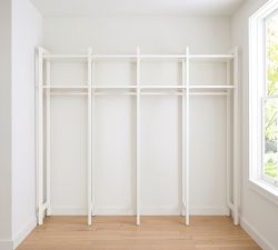 Essential Walk-In&#160;Closet by Hold Everything, 8' Long Hanging System&#8203;