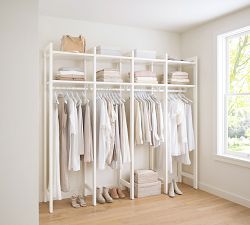 Essential Walk-In&#160;Closet by Hold Everything, 8' Long Hanging System&#8203;