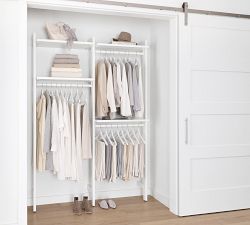 Essential&#160;Reach-In&#160;Closet by Hold Everything, 5' Complete Hanging System&#8203;