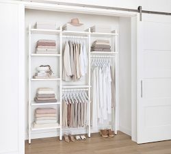 Essential Reach-In Closet by Hold Everything, 6' Hanging System with Shelves&#8203;