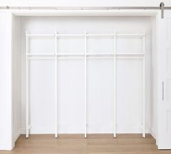 Essential&#160;Reach-In&#160;Closet by Hold Everything, 8' Long Hanging System&#8203;