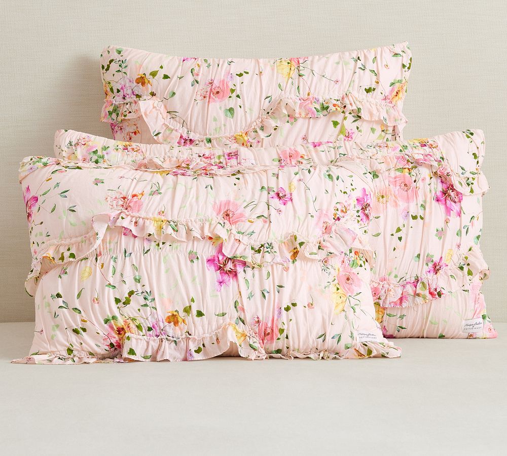 Monique Lhuillier Jolie Quilted Sham