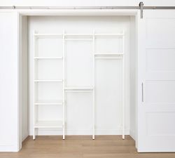 Essential Reach-In Closet by Hold Everything, 6' Hanging System with Shelves&#8203;