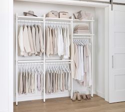Essential&#160;Reach-In&#160;Closet by Hold Everything, 7' Complete Hanging System&#8203;
