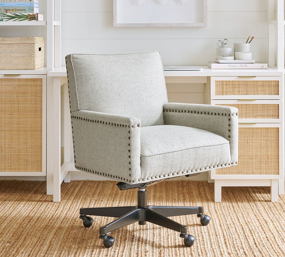 Tyler Upholstered Swivel Desk Chair