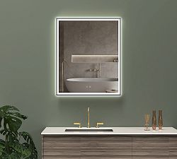 Dora Rectangular Lighted LED Mirror