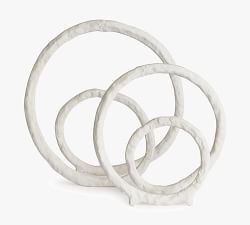 Elisa White Sculptures - Set of 2