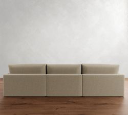 Westwood Fin Arm Deep Seat Modular Chaise Sectional (142&quot;)