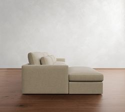 Westwood Fin Arm Deep Seat Modular Chaise Sectional (142&quot;)