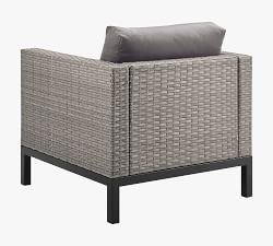 Portland All-Weather Wicker Rectangle Seating Set