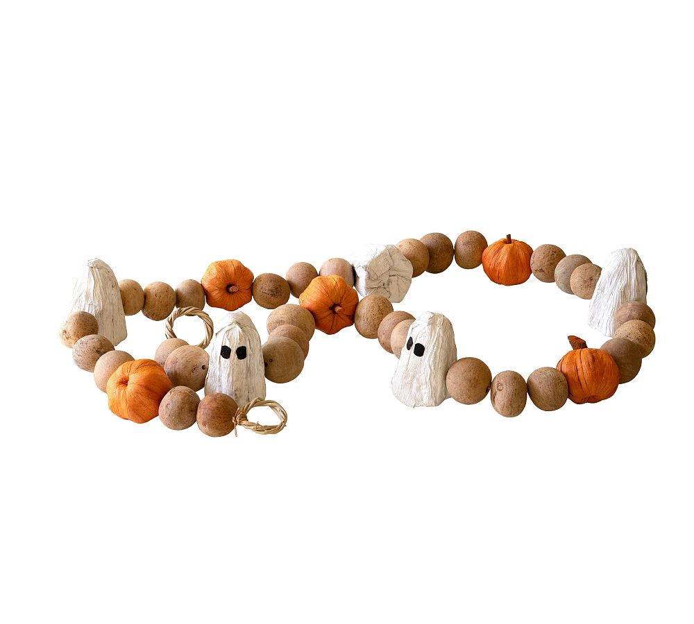 Handcrafted Pumpkin &amp; Ghost Garland