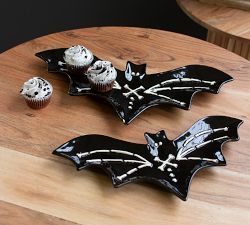Nesting Bat Serving Platters, Set of 2