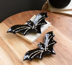 Nesting Bat Serving Platters, Set of 2