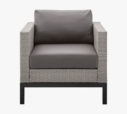 Portland All-Weather Wicker Rectangle Seating Set