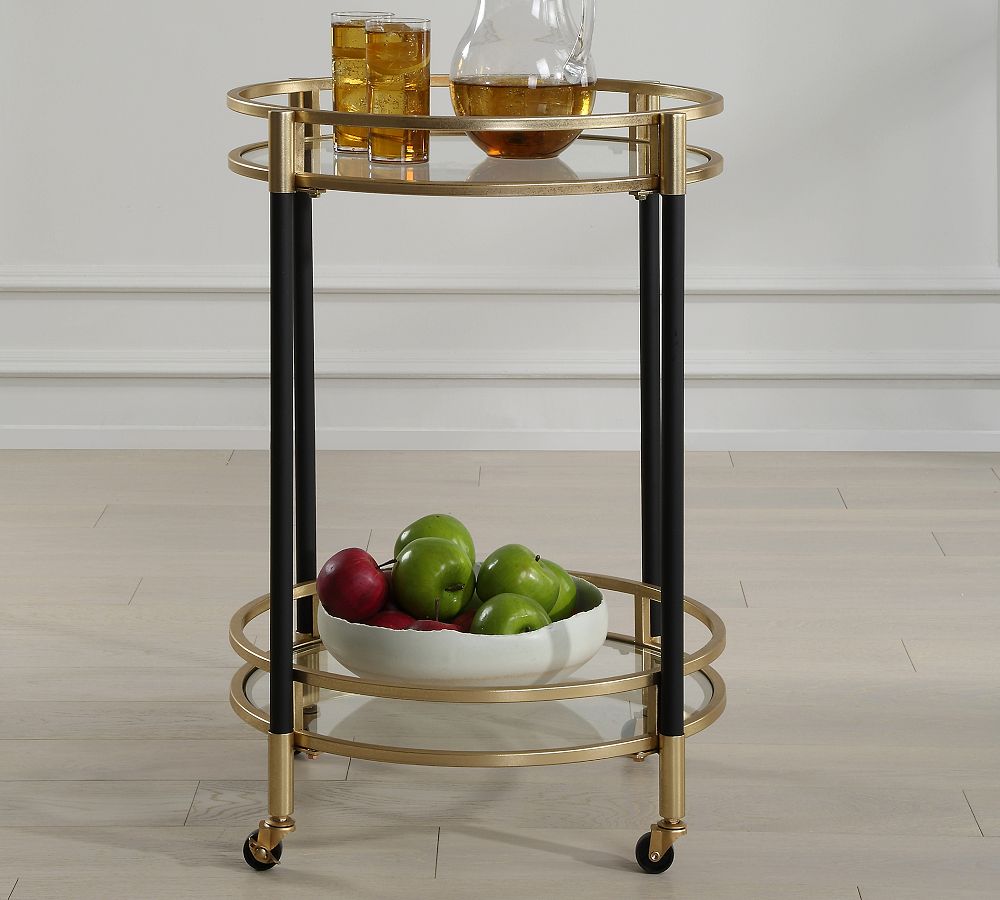 Nido Metal Bar Cart (22&quot;)