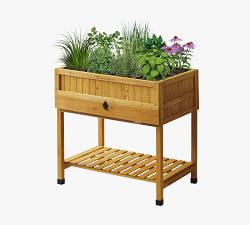 Cedar 8-Pocket Herb Garden Bed