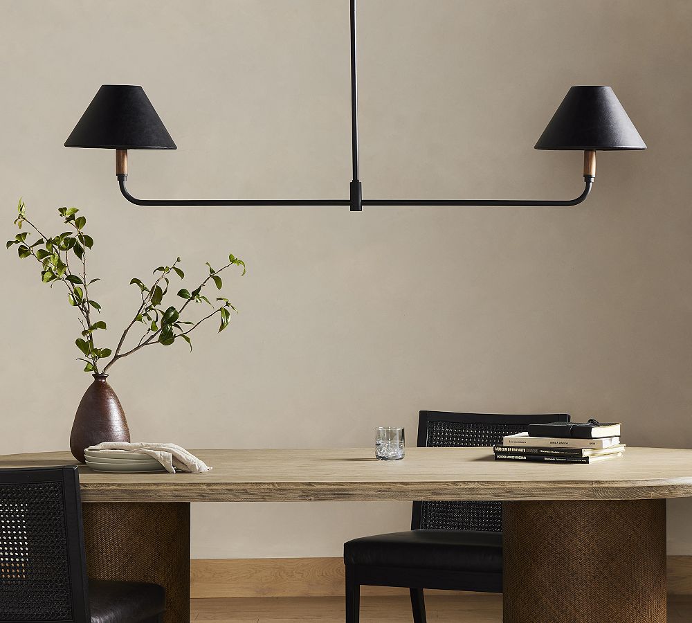 Holt Leather 2-Light Pendant (62&quot;)