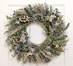 Dried Painted Eucalyptus Wreath