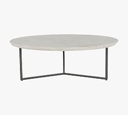 Ceila Round Marble Coffee Table (48&quot;)