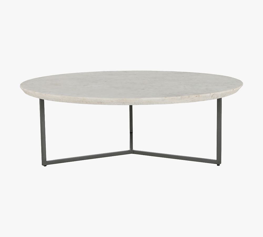 Ceila Round Marble Coffee Table (48&quot;)