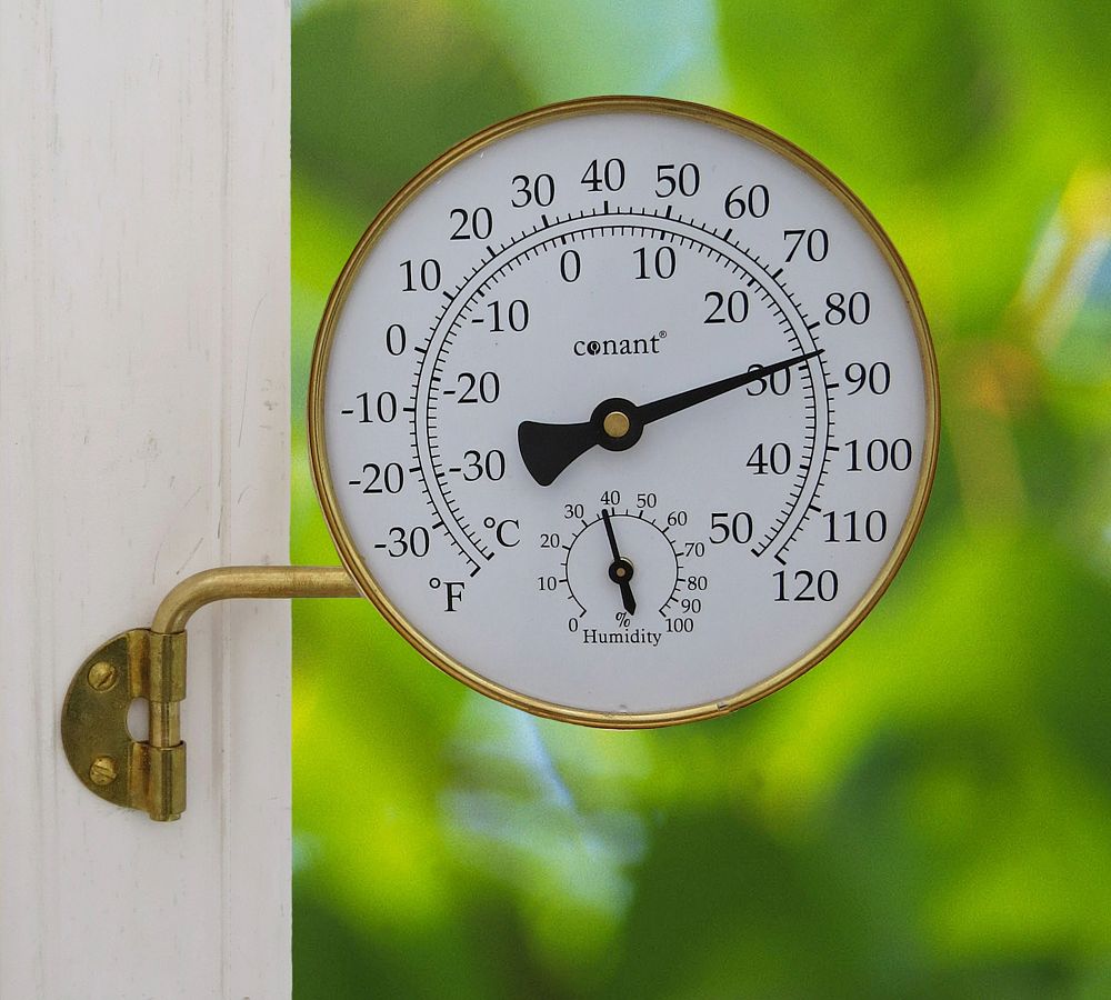 Wall-Mounted Weather Station - 4.5&quot;