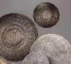Isabella Antiqued Disc Wall Art