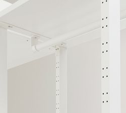 Essential&#160;Reach-In&#160;Closet by Hold Everything, 4' Hanging System with 3 Drawers&#8203;