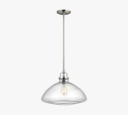 Charlotte Hand-Blown Glass Pendant (16&quot;)