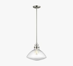 Charlotte Hand-Blown Glass Pendant (16&quot;)