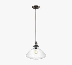 Charlotte Hand-Blown Glass Pendant (16&quot;)