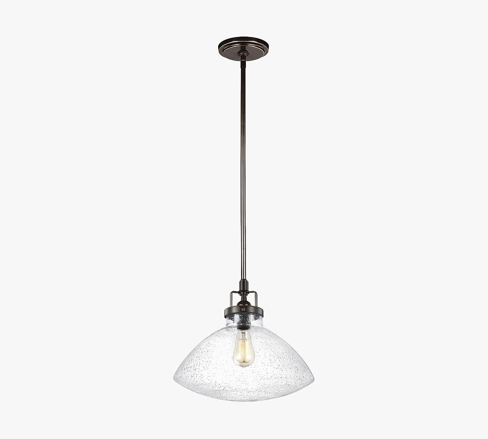 Charlotte Hand-Blown Glass Pendant (16&quot;)