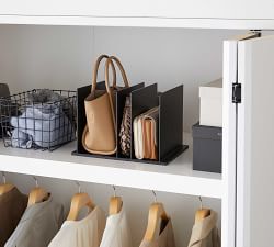 Two Level Bag Organizer Stand - Set of 4