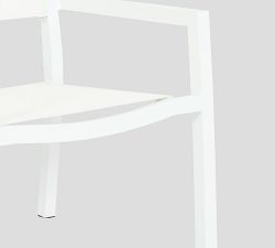Puglia Metal Stacking Outdoor Dining Chair