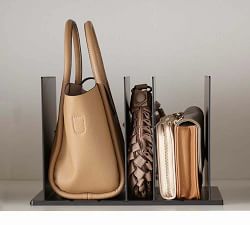 Two Level Bag Organizer Stand - Set of 4