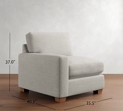 Build Your Own PB Comfort Modern Square Arm Sectional