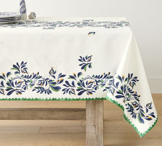 Puebla Multi Outdoor Oilcloth Tablecloth