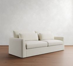 Westwood Fin Arm Deep Seat Slipcovered Sofa (67&quot;- 127&quot;)