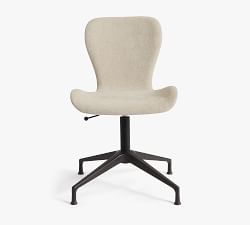 Burke Upholstered Swivel Desk Chair