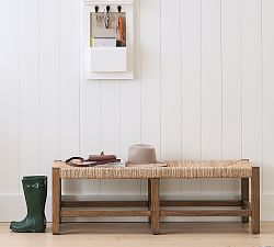 Malibu Woven Backless Bench