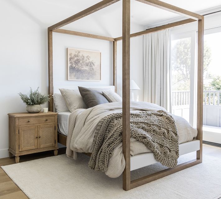 Pottery barn canopy discount